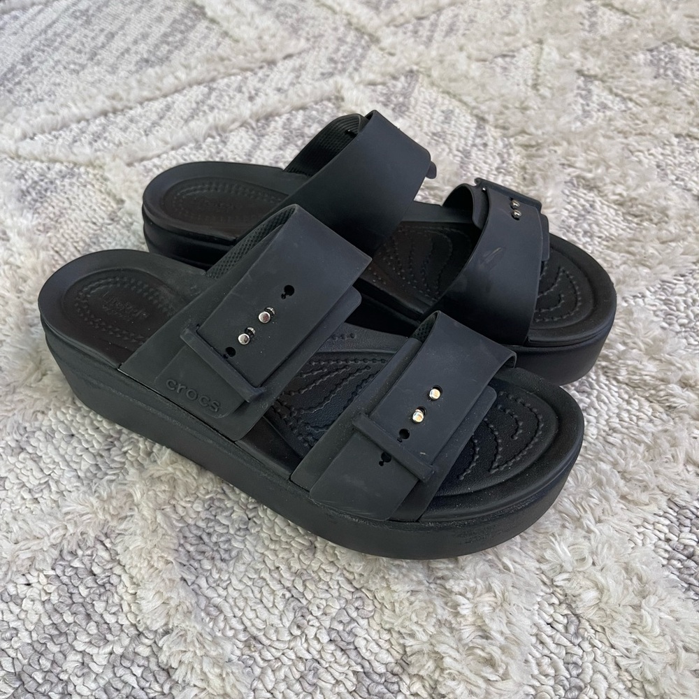 Crocs Women's Black Sandals